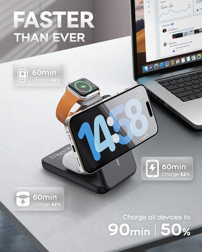 RORRY M3 10000mAh Megsafe Charging Station