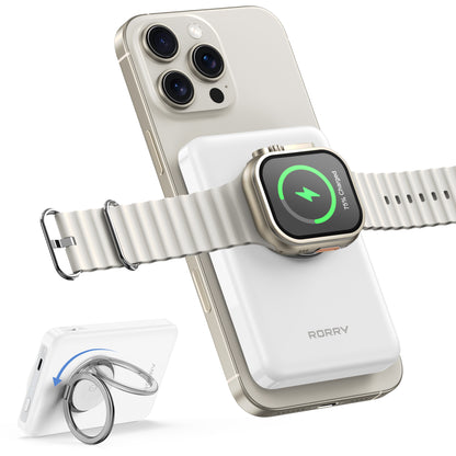 RORRY P1-10000mAh Magsafe Power Bank with Phone Ring