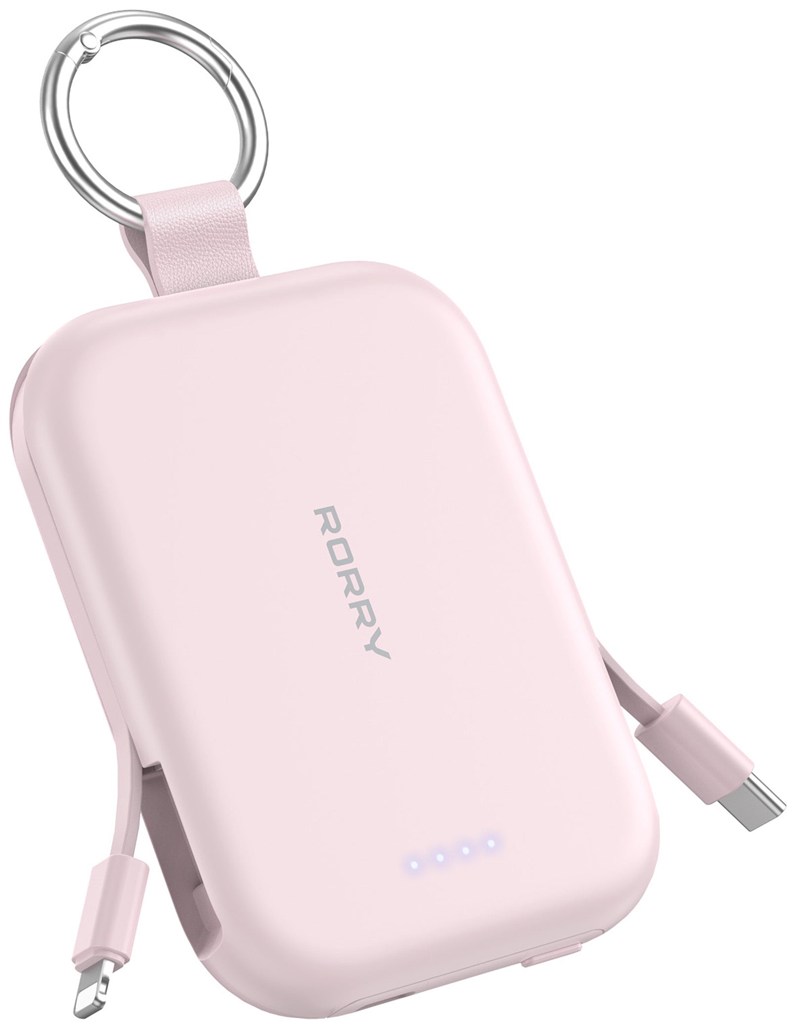 RORRY T1-5000mAh Portable Charger Keychain Power Bank