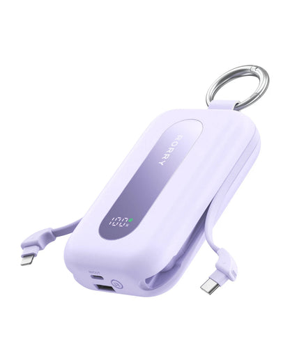 RORRY CharmGo T1-20000mAh Portable Charger Keychain Power Bank 30W